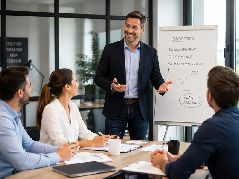 Manager commercial bienveillant